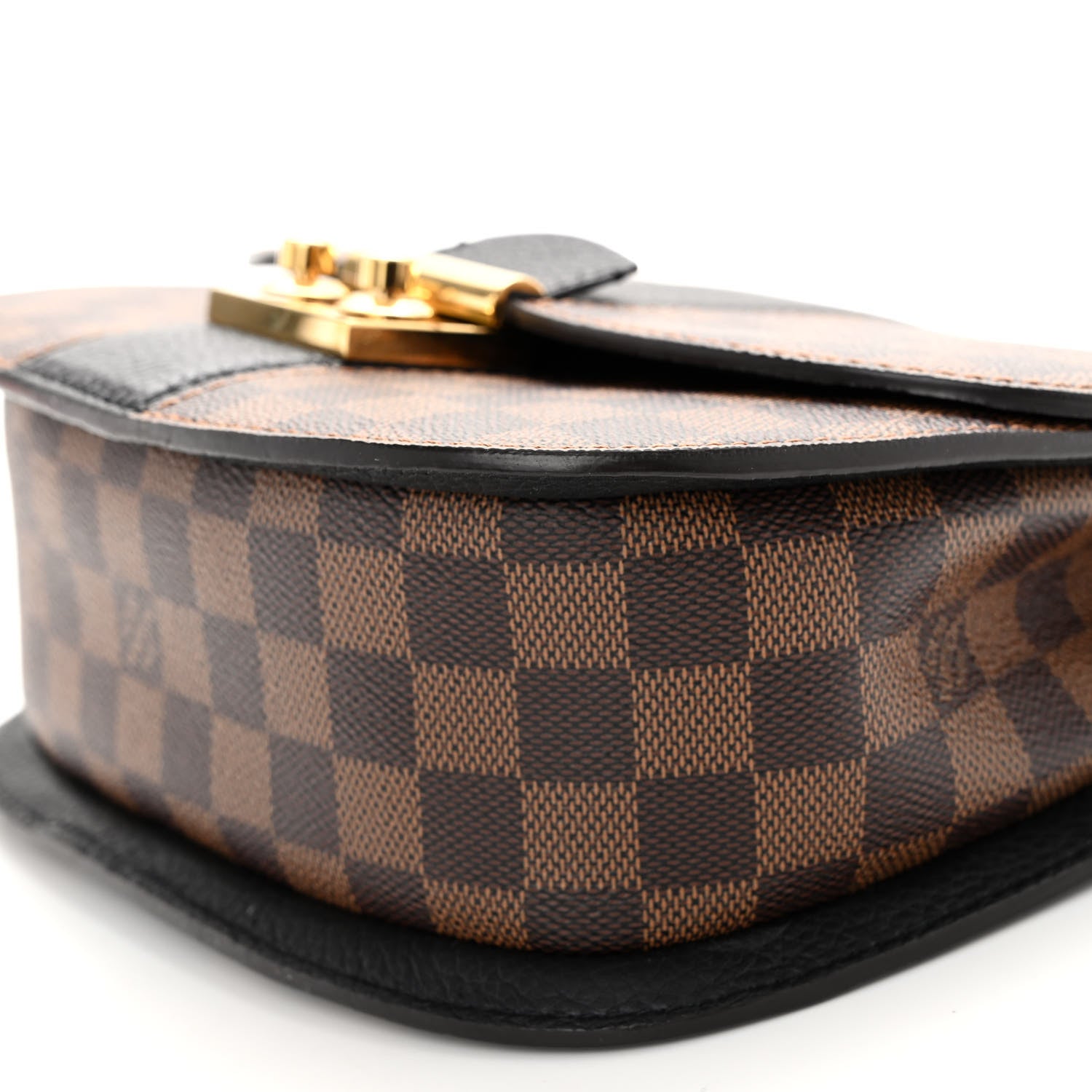 Louis Vuitton Damier Ebene Cuir Taurillon Wight Black 9 of 9