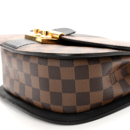Louis Vuitton Damier Ebene Cuir Taurillon Wight Black 9 of 9