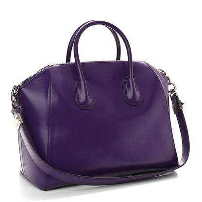 Givenchy Shiny Lord Medium Antigona Purple 3 of 10