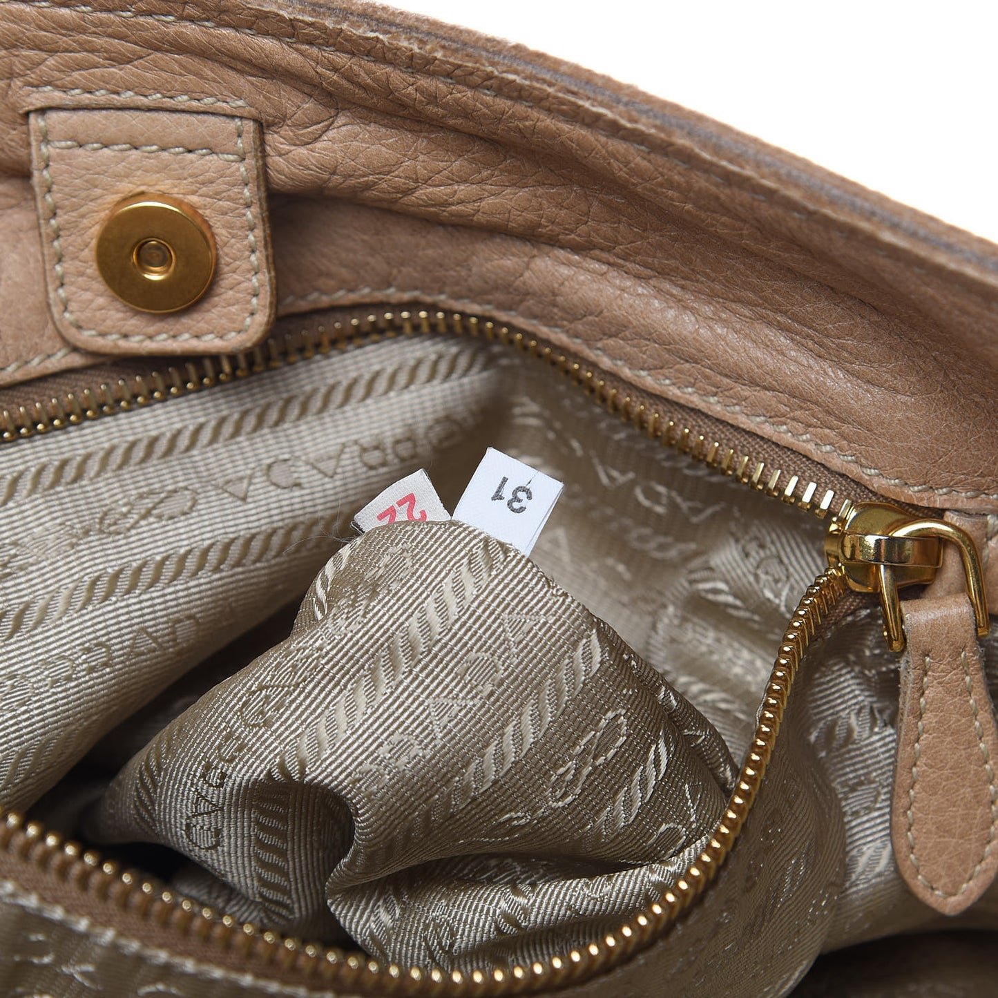 Cervo Folding Tote Beige