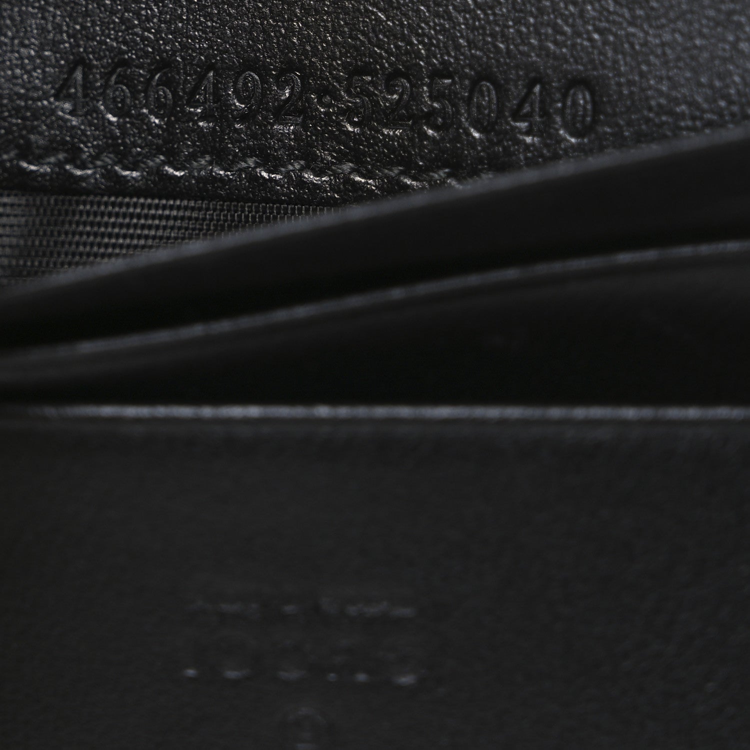Gucci Calfskin Matelasse GG Marmont Card Case Wallet Black 7 of 7