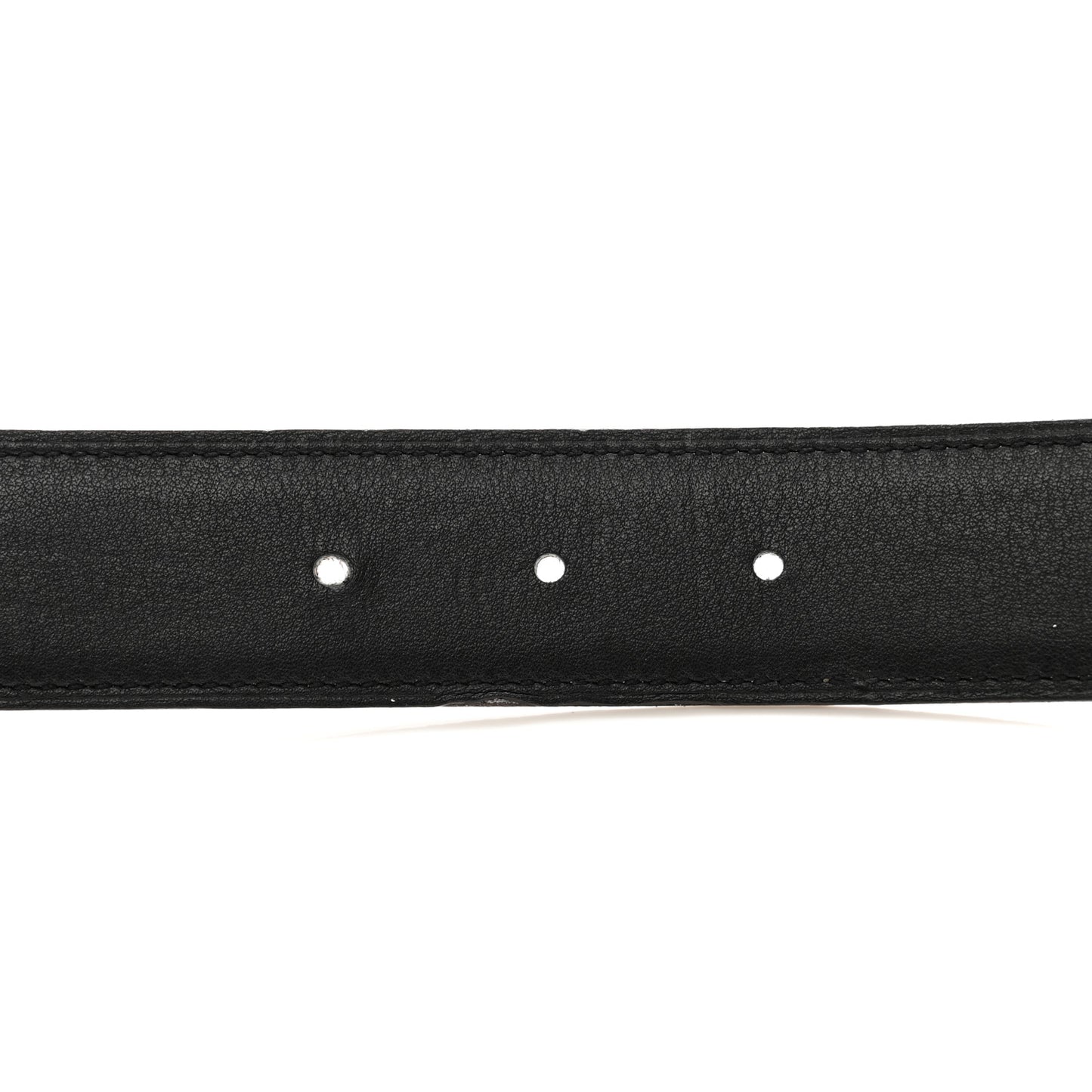 Swift Epsom 32mm Belt Strap 95 38 Black Etoupe