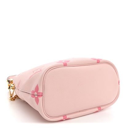 Louis Vuitton Empreinte Monogram Giant By The Pool Marshmallow Hobo PM Bouton De Rose 3 of 8