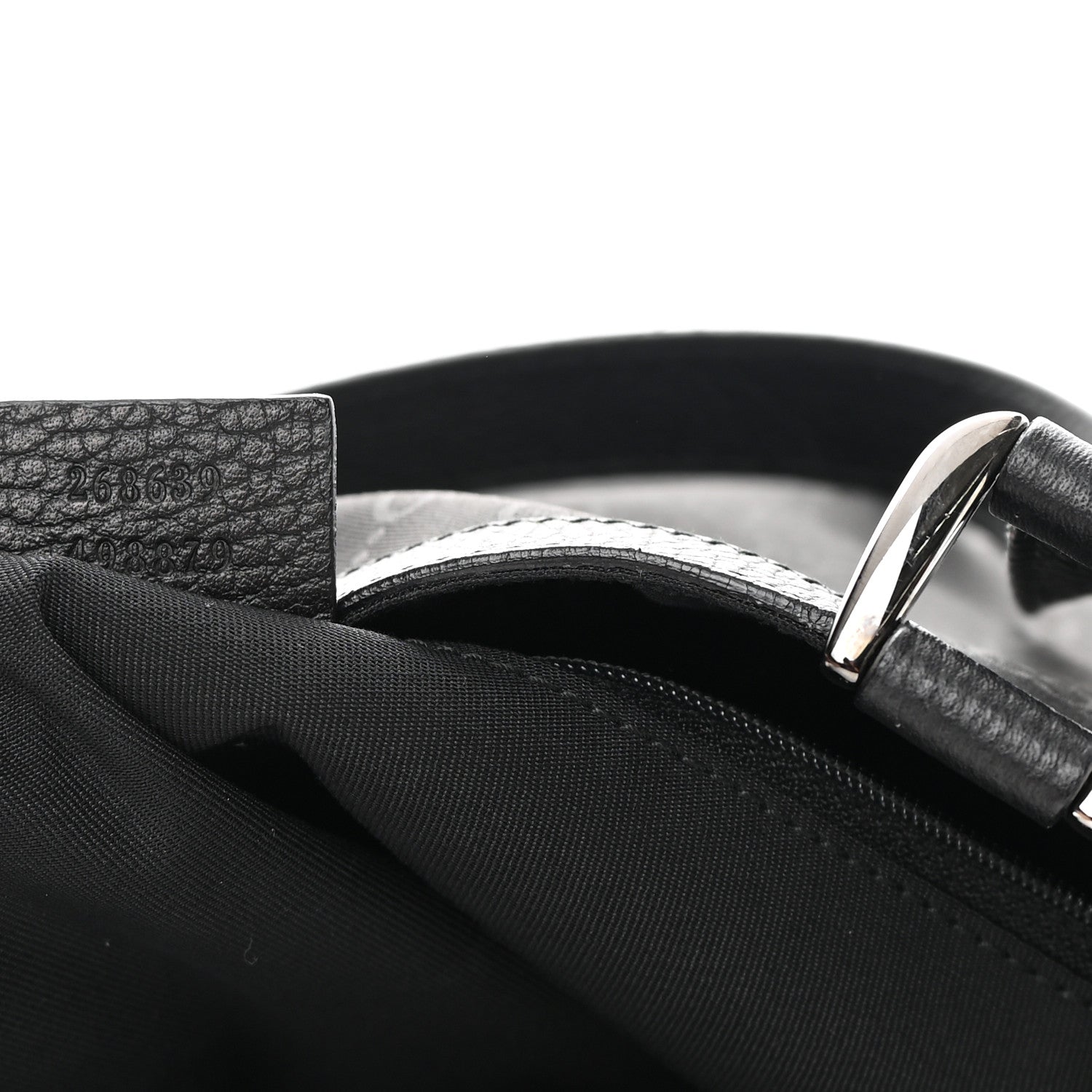 Gucci Monogram Abbey D Ring Tote Black 7 of 14
