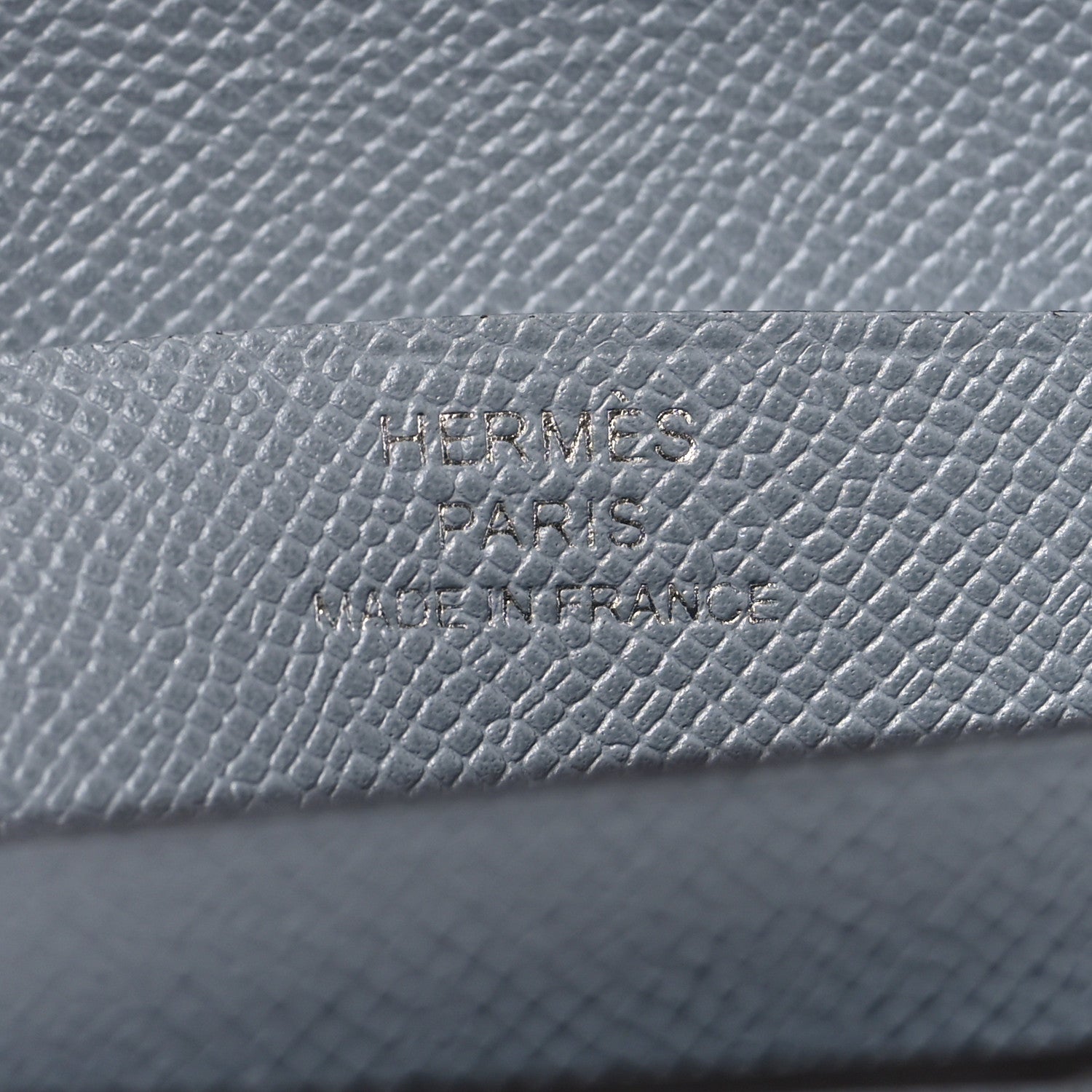 Hermes Epsom Bearn Gusset Wallet Gris Pantin 6 of 8