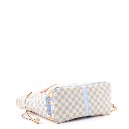 Louis Vuitton Damier Azur Summer Trunks Neo Neverfull MM 4 of 8