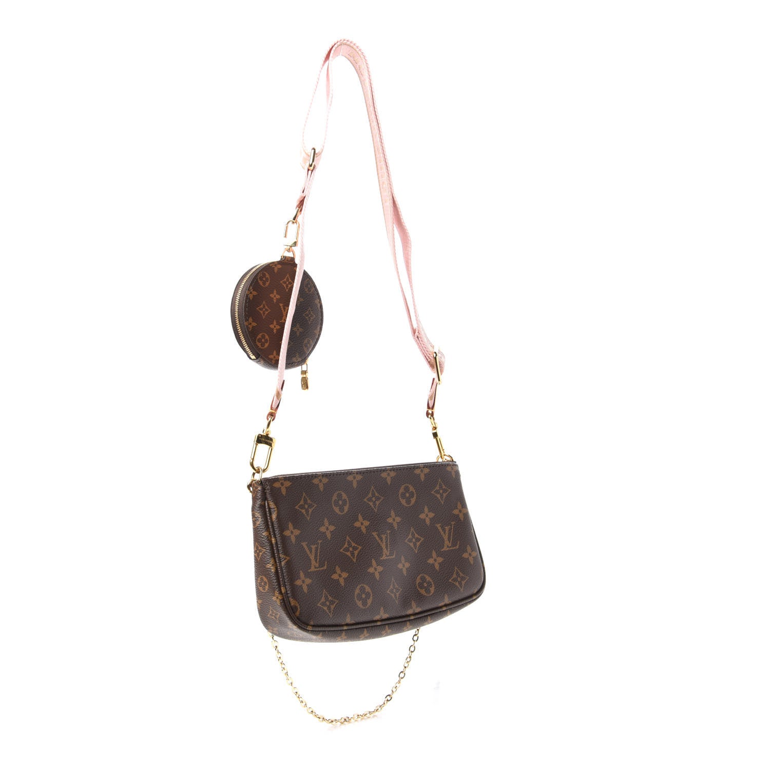 Louis Vuitton Monogram Multi Pochette Accessories Rose Clair 3 of 12