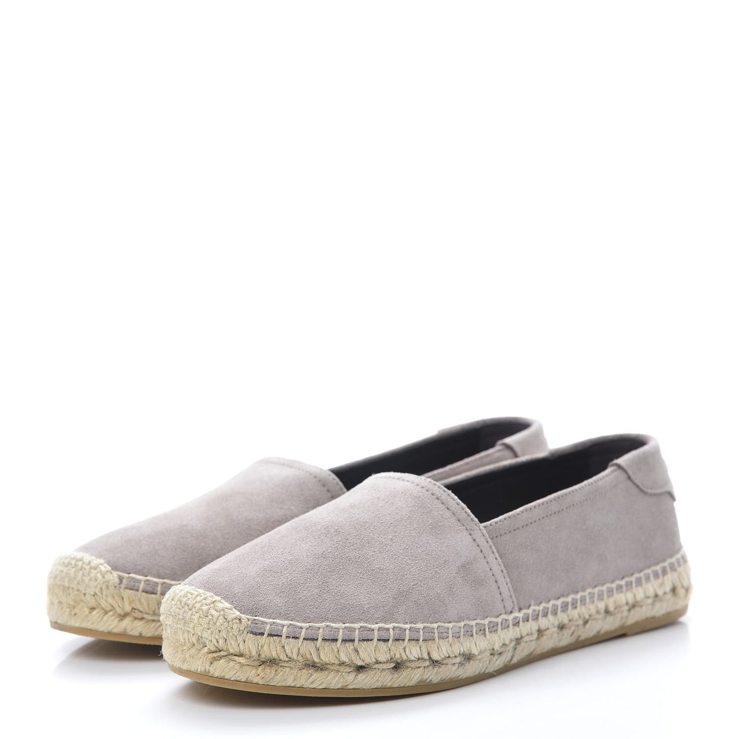 Suede Espadrilles 38 Rose Antique