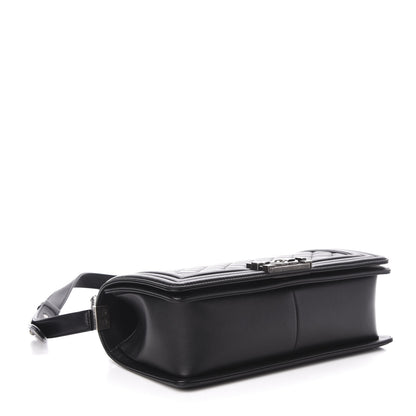 Chanel Calfskin Quilted Medium Boy Flap Black 4 of 11