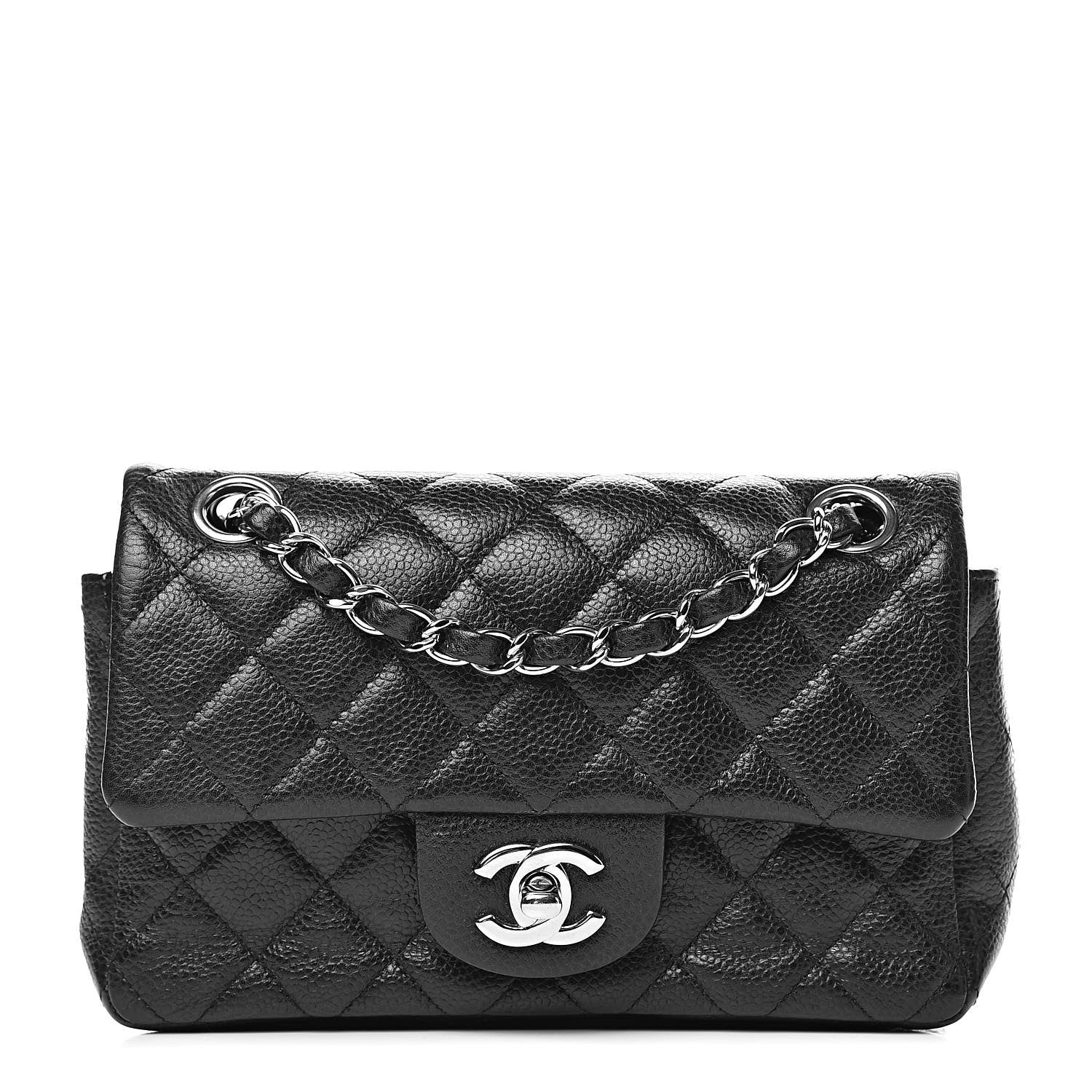 Chanel Caviar Quilted Mini Rectangular Flap Black 1 of 11