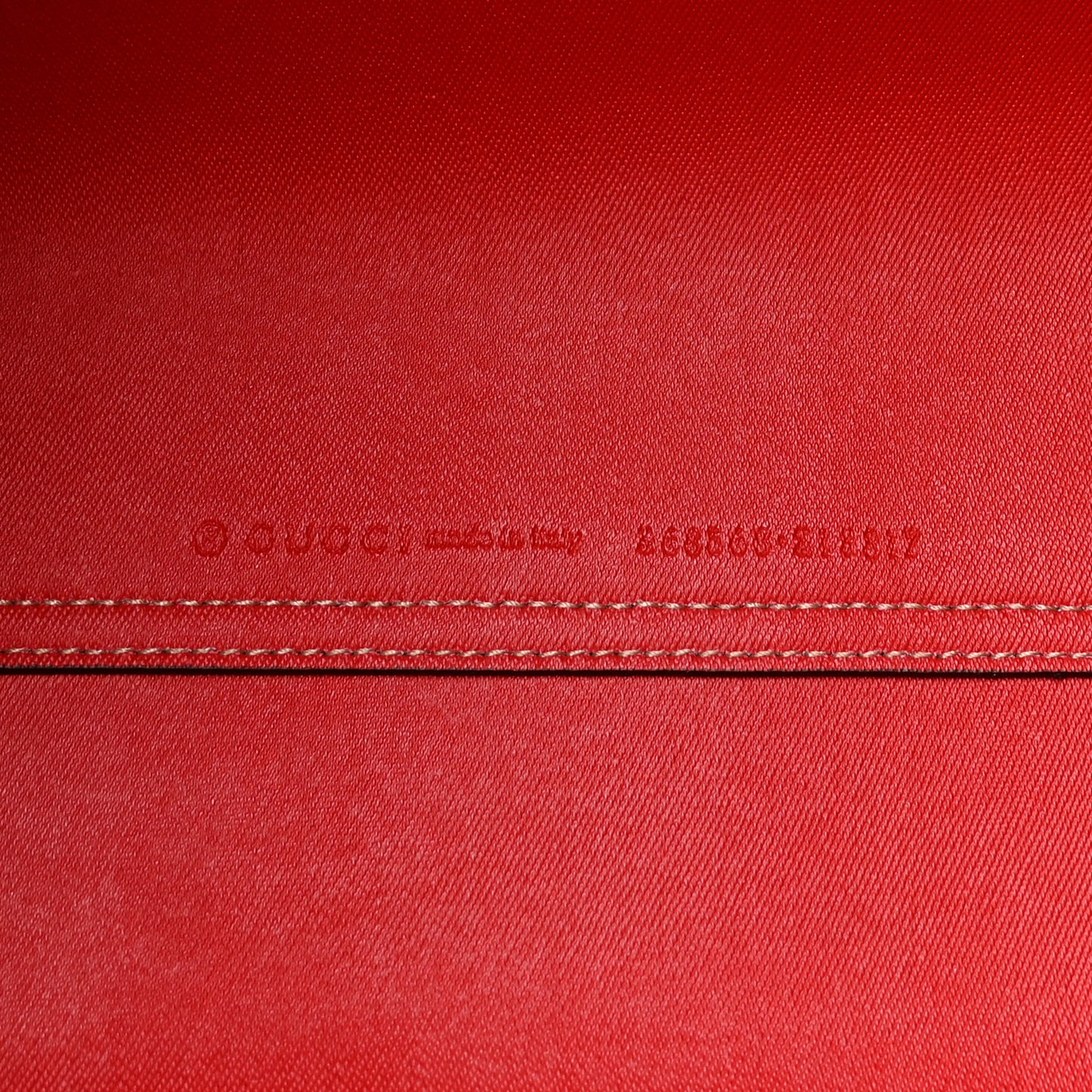 GG Supreme Monogram Medium Reversible Tote Beige Red