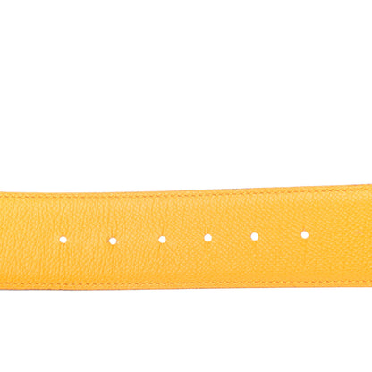 Hermes Epsom Chamonix 42mm Constance Belt 85 Jaune D'Or Natural 6 of 6