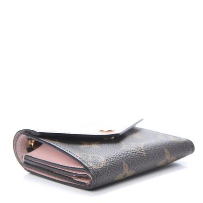 Louis Vuitton Monogram Zoe Wallet Rose Ballerine 4 of 10