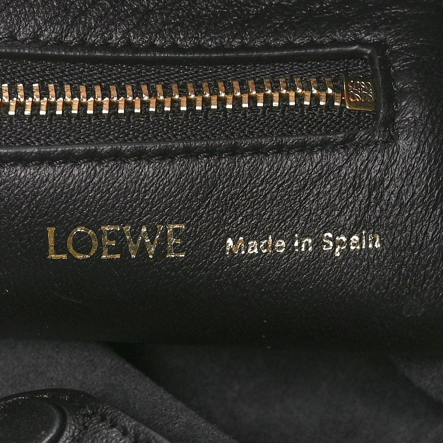 Loewe Nappa Small Squeeze Bag Black 6 of 9