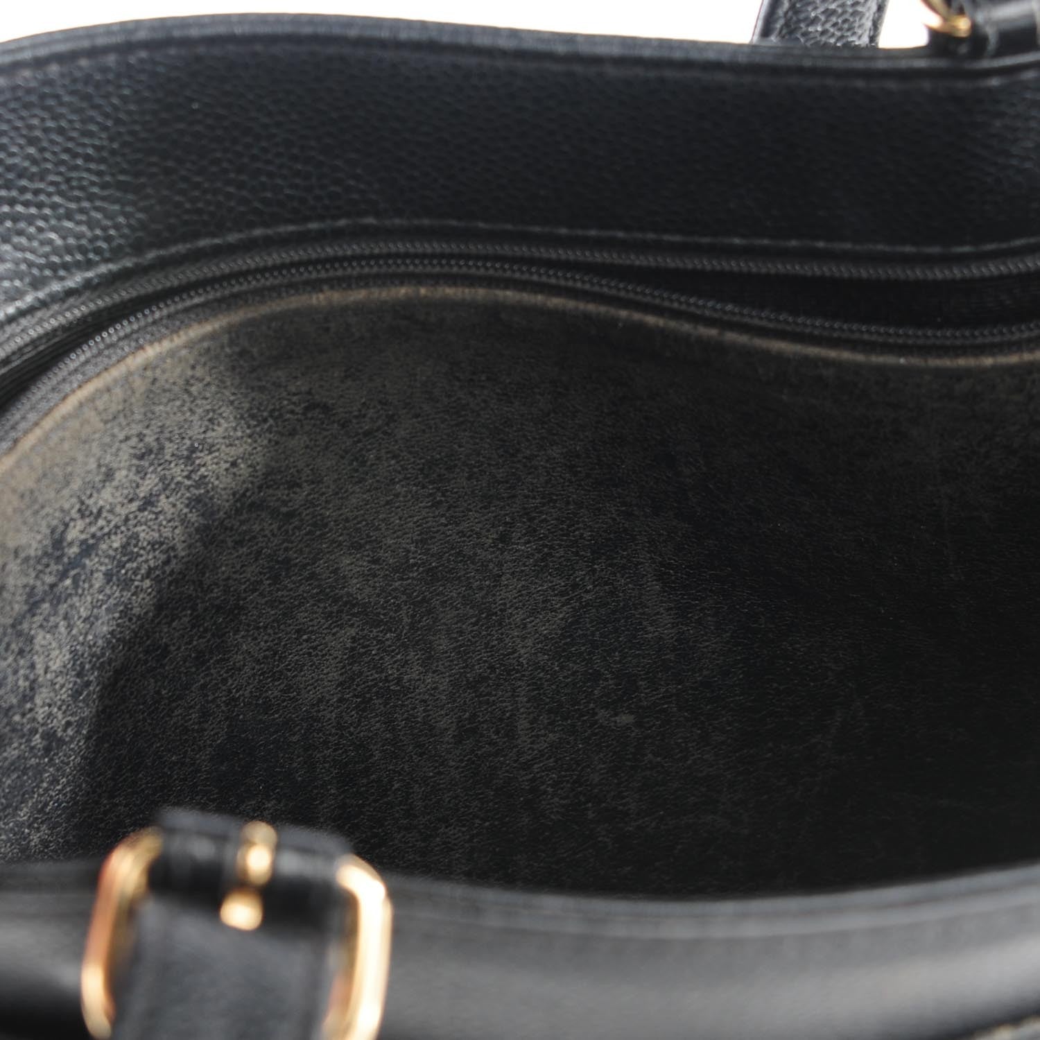 Chanel Caviar Shoulder Bag Black 8 of 14