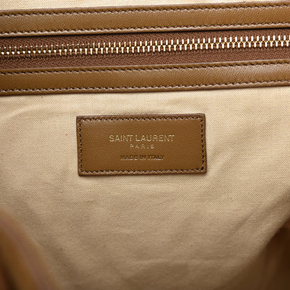 Saint Laurent Suede Calfskin Fringe Festival Backpack Light Ocre 8 of 12