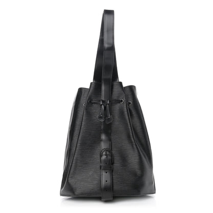 Louis Vuitton Epi Sac a Dos Drawstring Bag Black 1 of 9