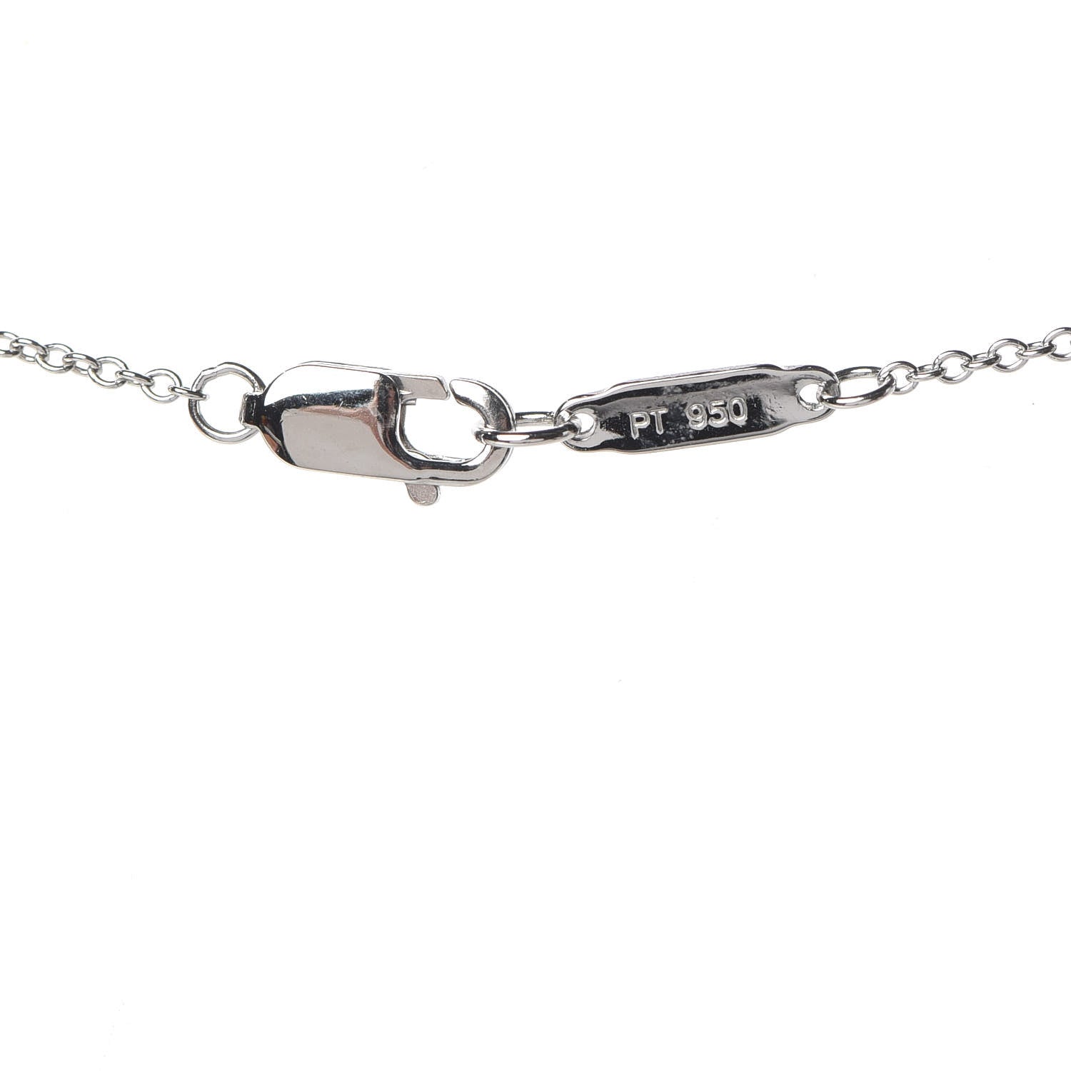 Tiffany Platinum Diamond Enchant Flower Pendant Necklace 5 of 7