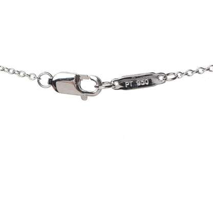 Tiffany Platinum Diamond Enchant Flower Pendant Necklace 5 of 7