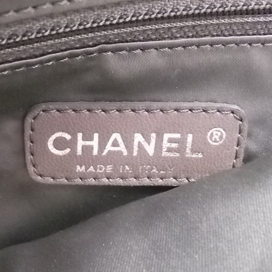 Chanel Vinyl Ice Cube Large Shopper Tote Silver 8 of 11