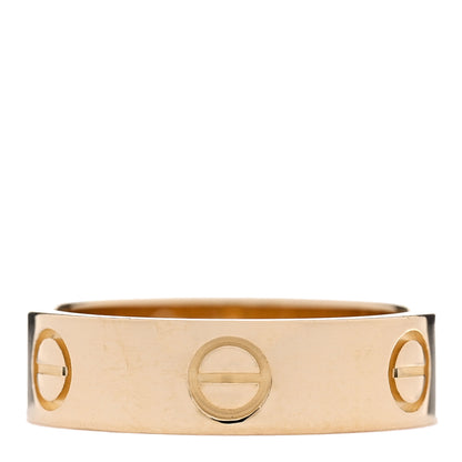 Cartier 18K Yellow Gold 5.5mm LOVE Ring 55 7.25 3 of 4