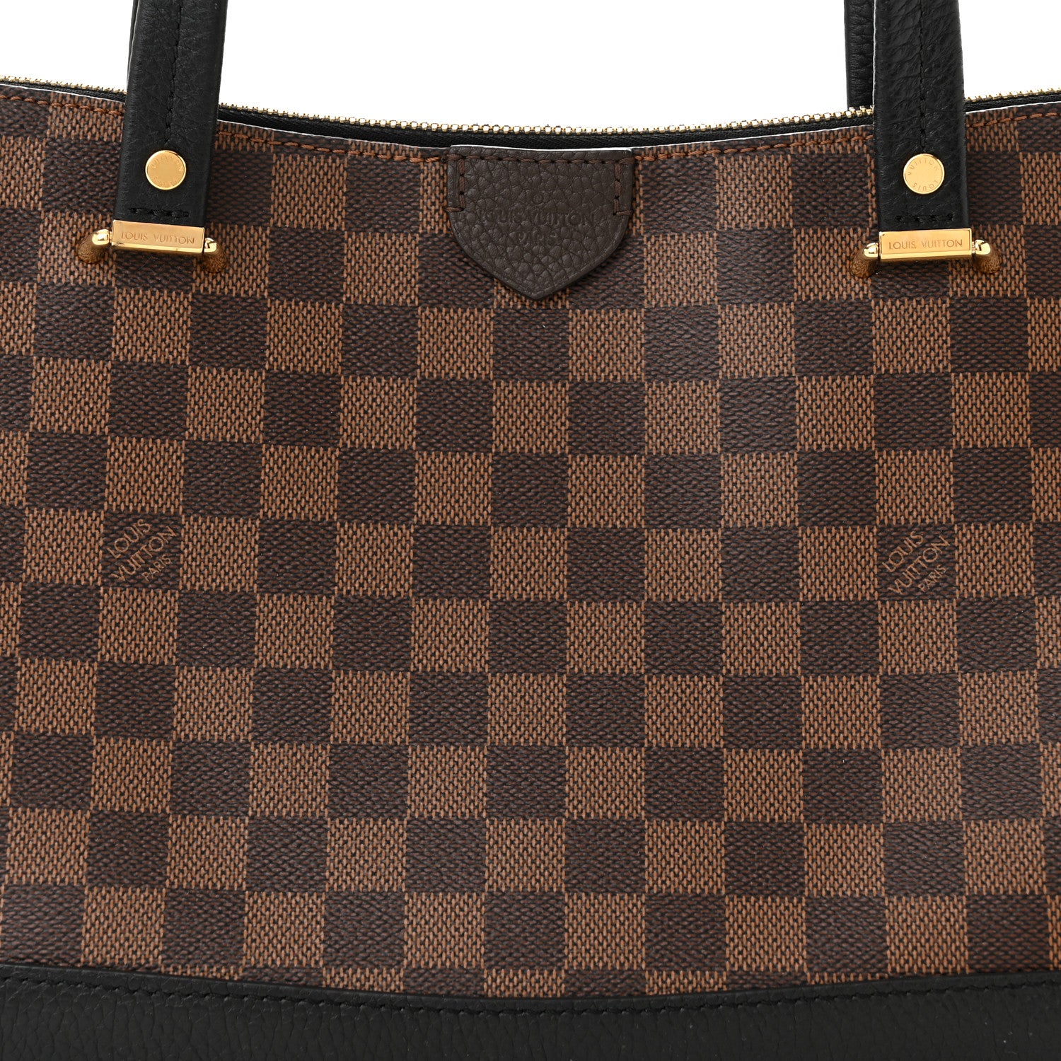 Louis Vuitton Damier Ebene Hyde Park Black 8 of 11