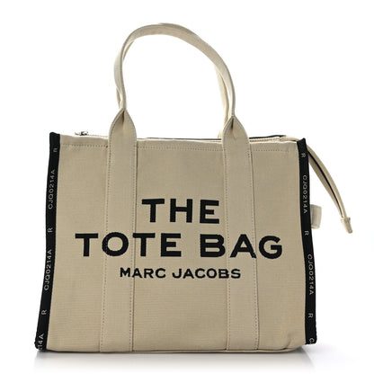 Marc Jacobs Jacquard Large The Traveler Tote Bag Warm Sand 2 of 8
