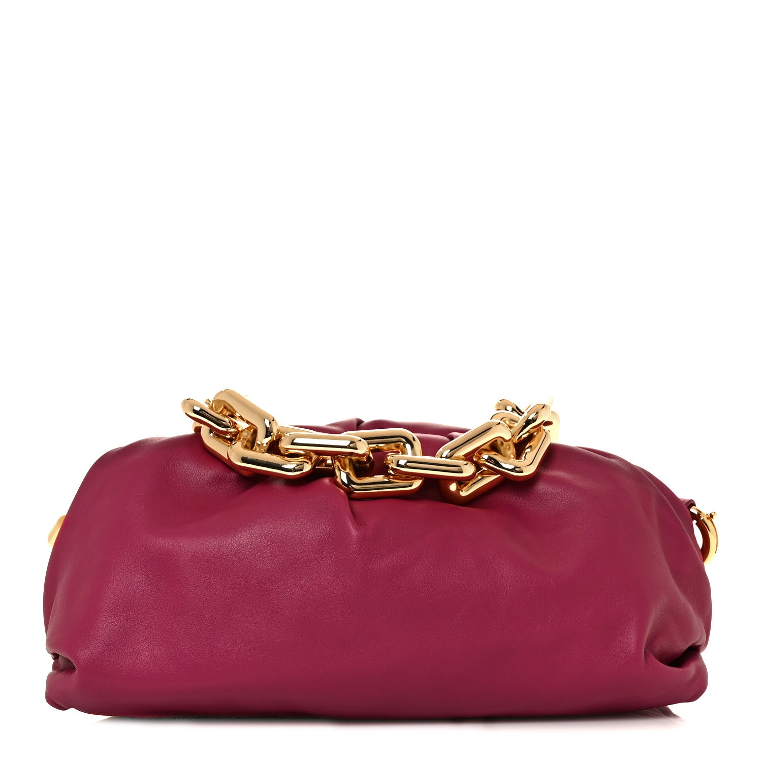 Bottega Veneta Calfskin The Pouch Chain Cinnabar 1 of 7