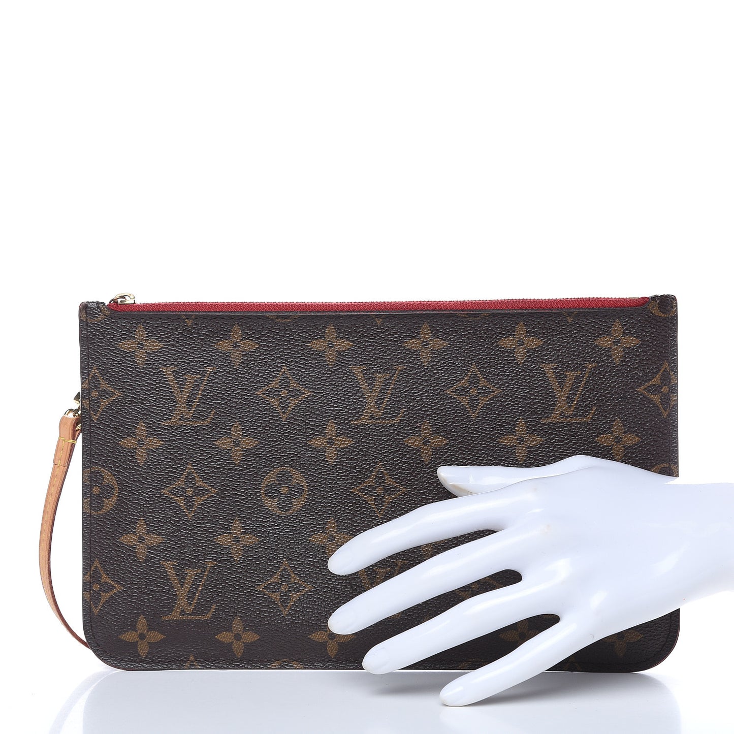 Monogram Neverfull MM GM Pochette Cherry