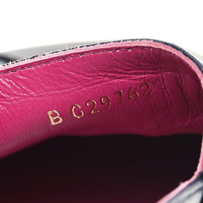 Chanel Lambskin CC Espadrilles 38 Navy Fuchsia Black 7 of 10