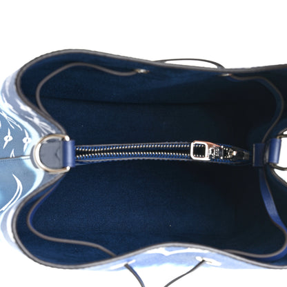 Louis Vuitton Monogram Escale Neonoe MM Blue 5 of 14