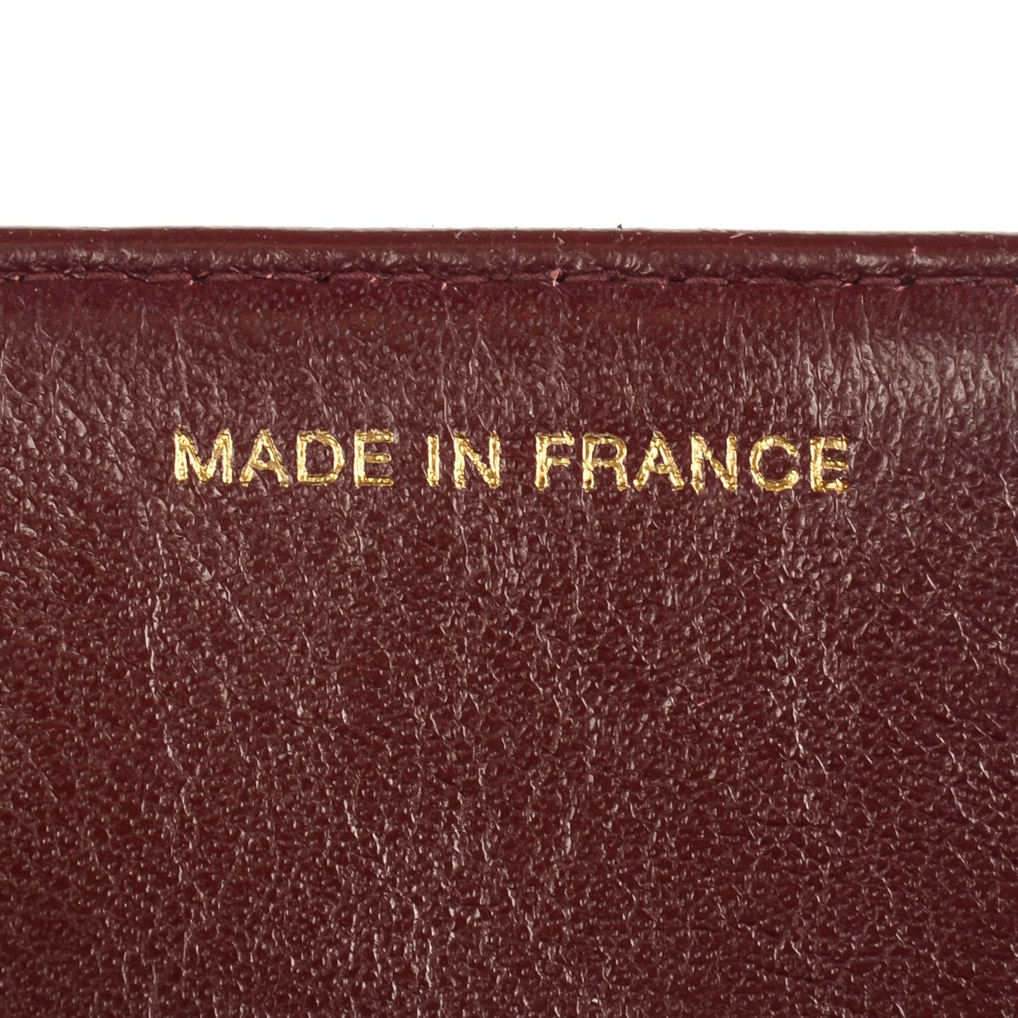 Lambskin Quilted Jumbo Flap Black