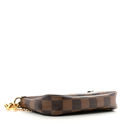Louis Vuitton Damier Ebene Mini Pochette Accessories 4 of 7