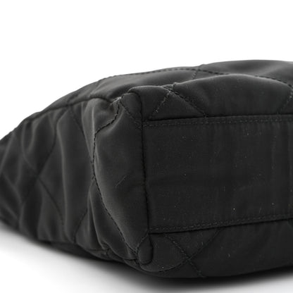 Prada Nylon Tessuto Quilted Shoulder Bag Black 11 of 15