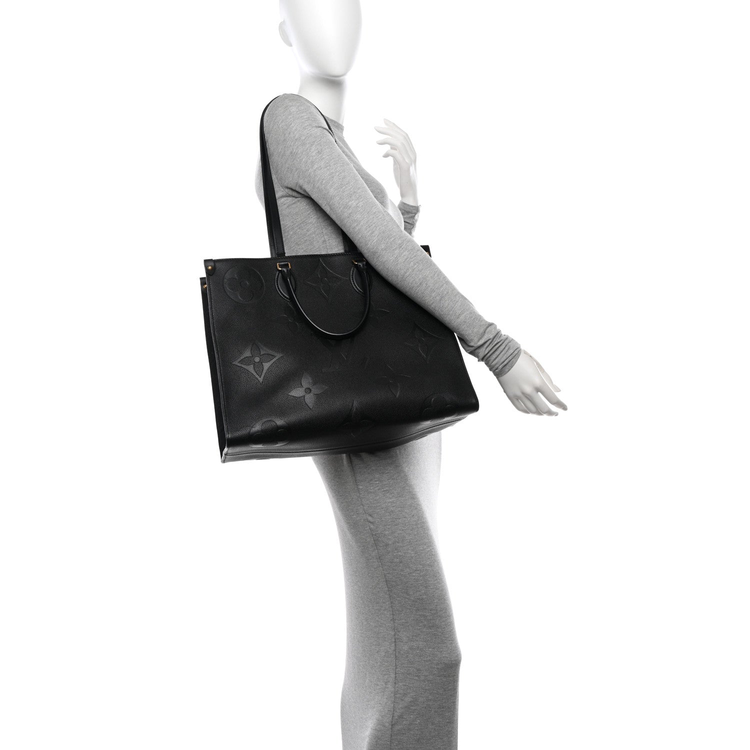 Louis Vuitton Empreinte Monogram Giant Onthego GM Black 2 of 9