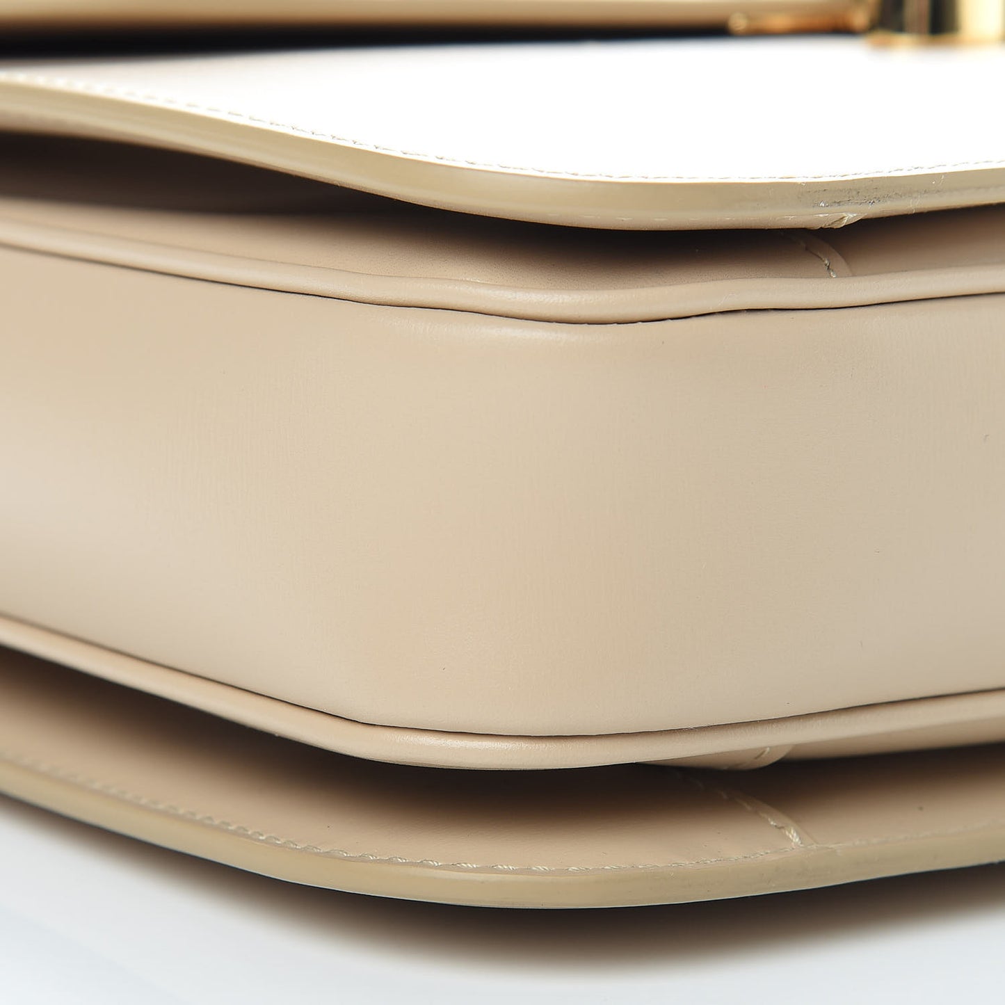 Shiny Calfskin Large Triomphe Nude