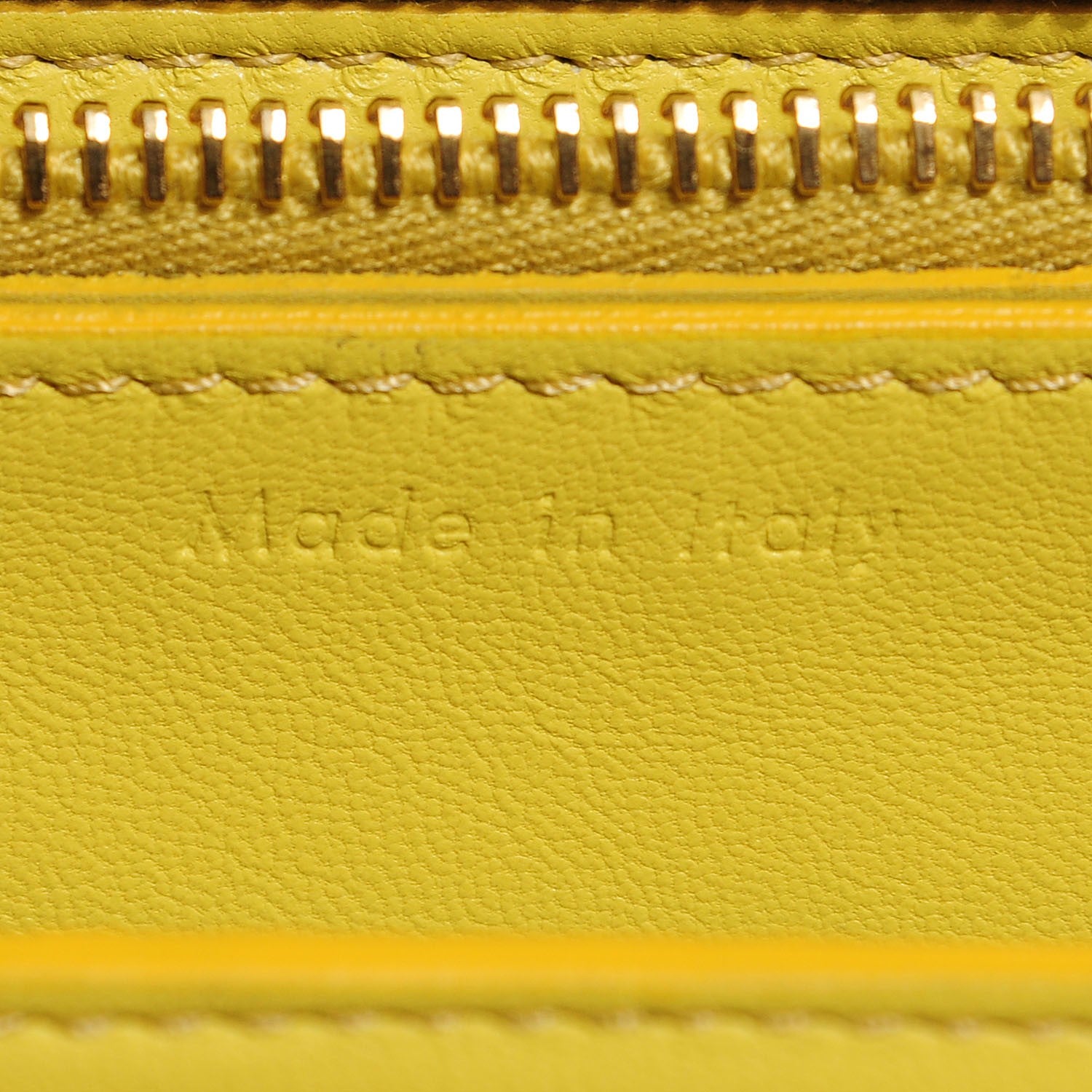 Celine Smooth Calfskin Large Classic Box Flap Bag Fluo Yellow 7 of 8