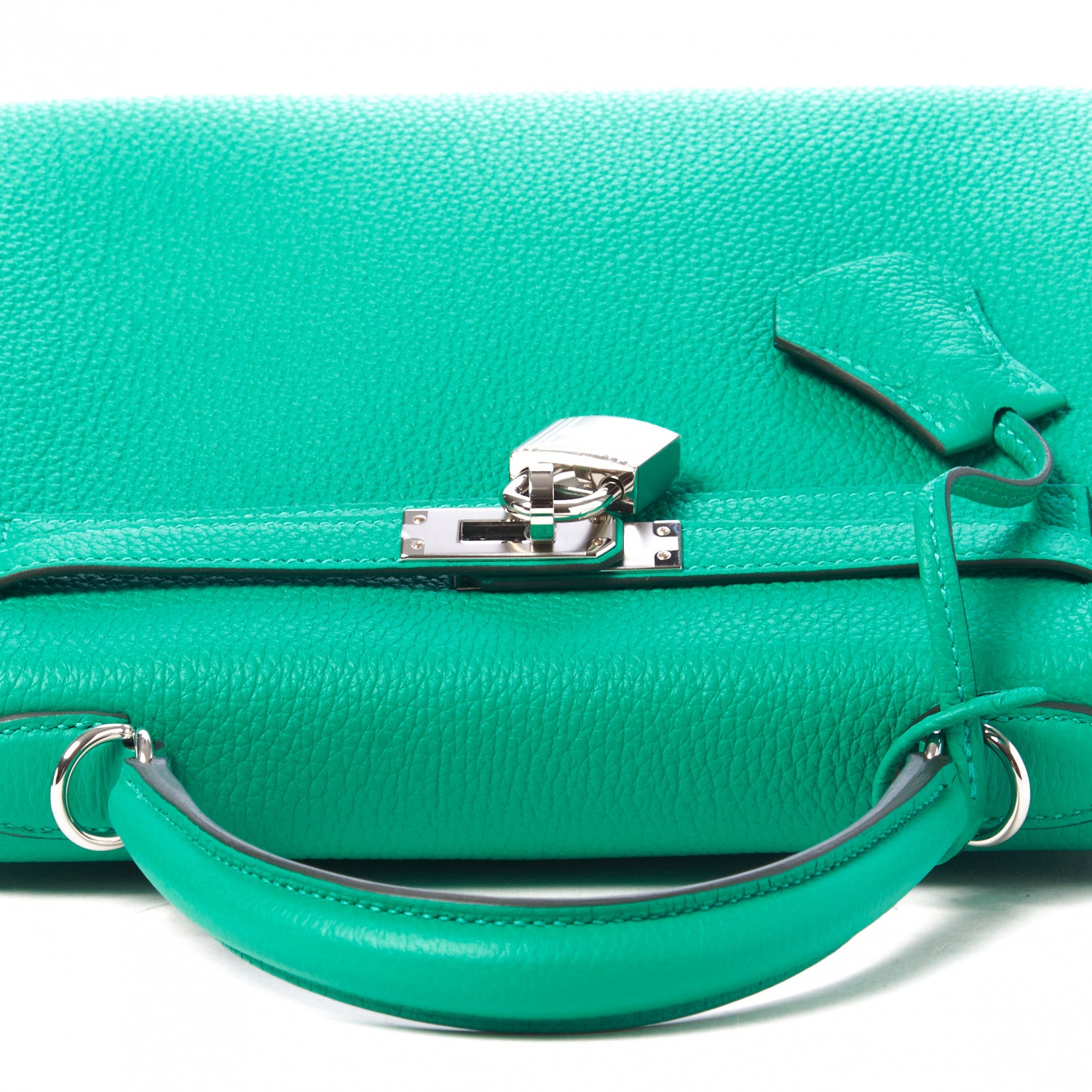 Hermes Togo Kelly Retourne 25 Menthe 7 of 35