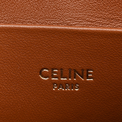Celine Triomphe Canvas Teen Victoire  Tan 6 of 10