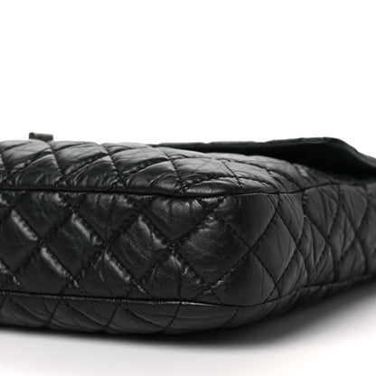 Chanel Aged Calfskin Reissue XL Maxi Flap Black 8 of 8