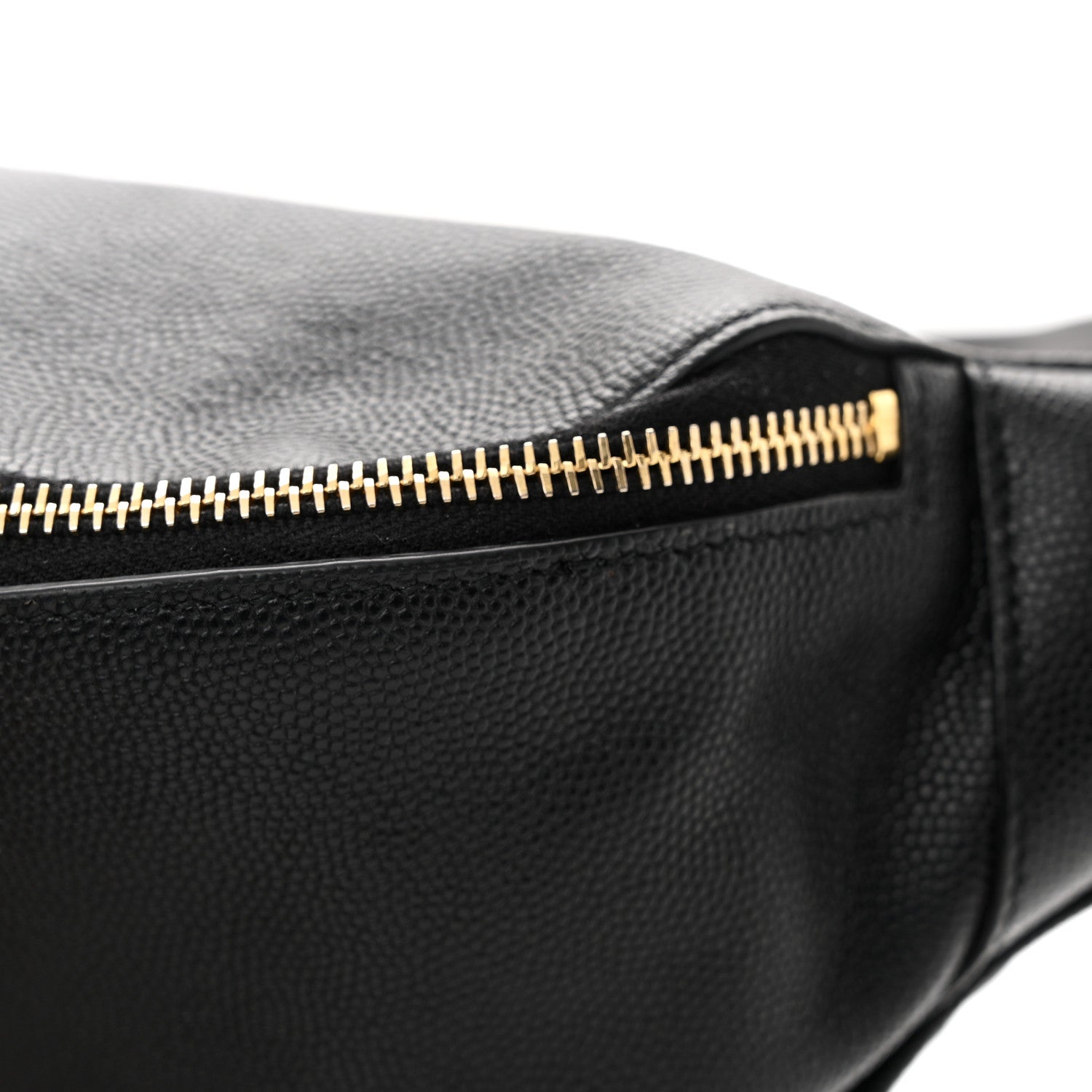 Saint Laurent Grain De Poudre Monogram Belt Bag Black 13 of 14