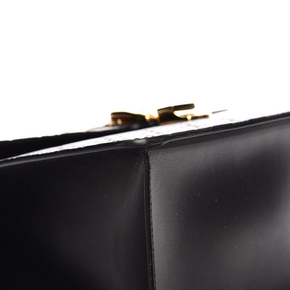 Gucci Guccissima Signature Medium Sylvie Top Handle Bag Black 10 of 13