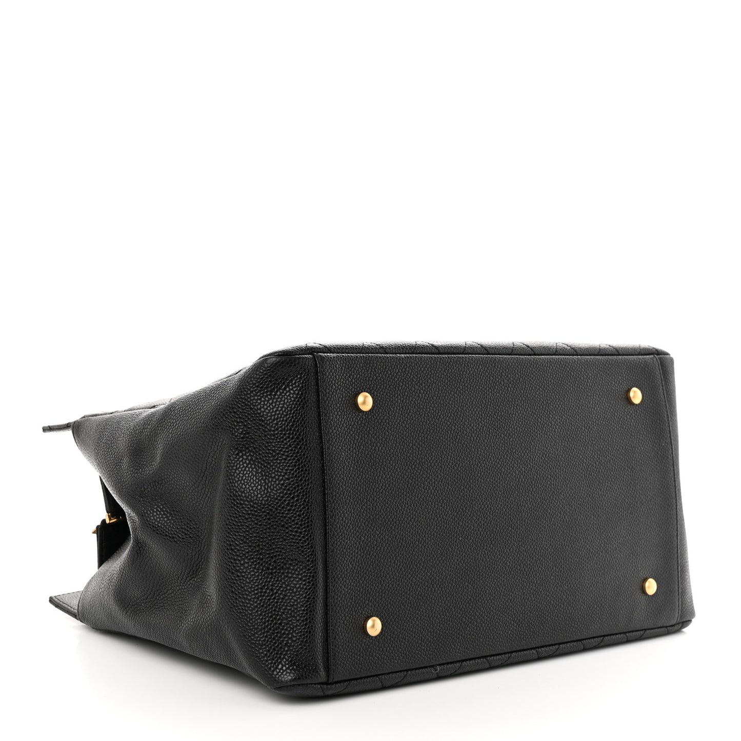 Caviar Quilted Grand Timeless Tote GTT Black