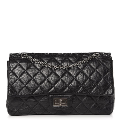 Chanel Aged Calfskin Quilted 2.55 Reissue 227 Flap Black 1 of 9