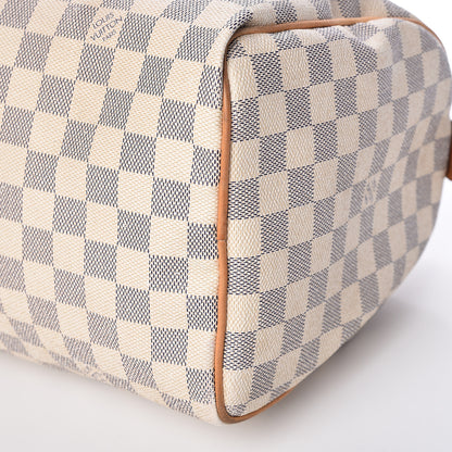 Louis Vuitton Damier Azur Speedy 30 12 of 19