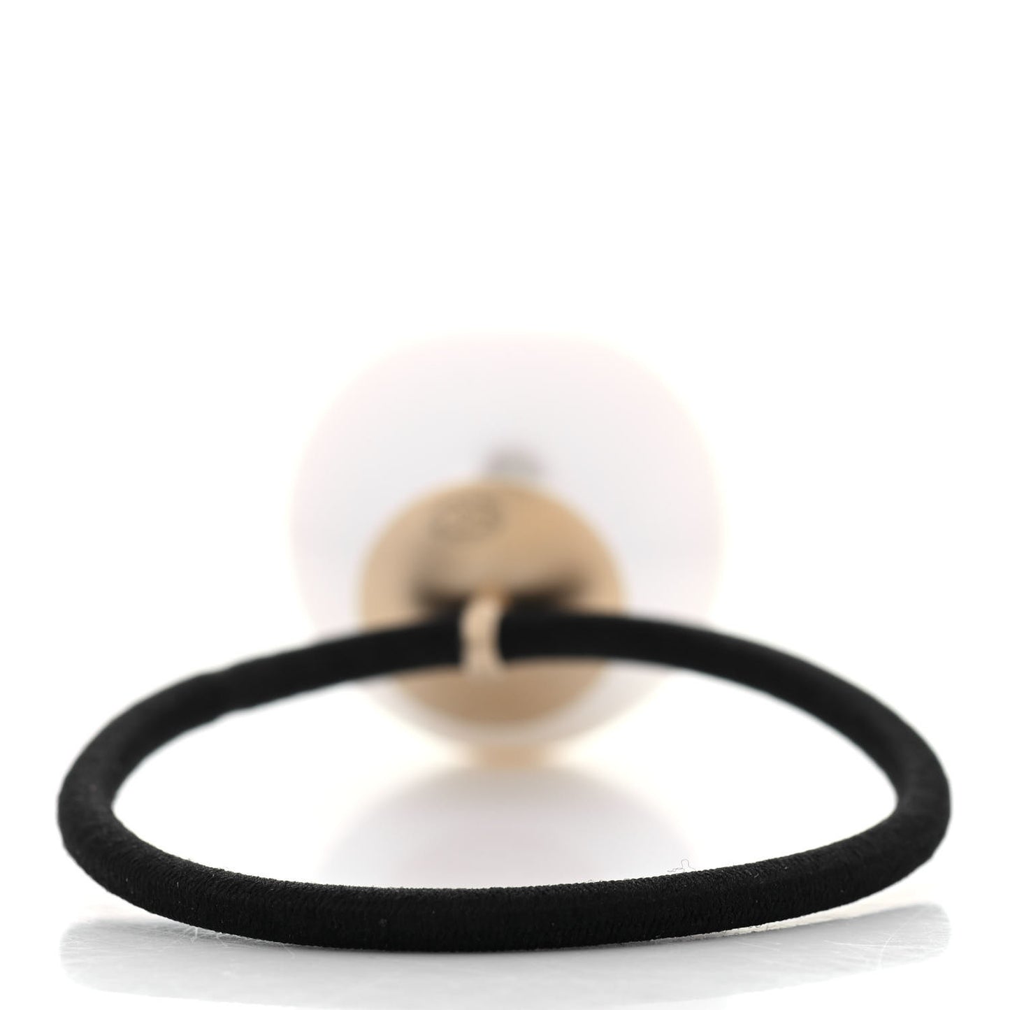 Pearl CC Hair Tie Black White