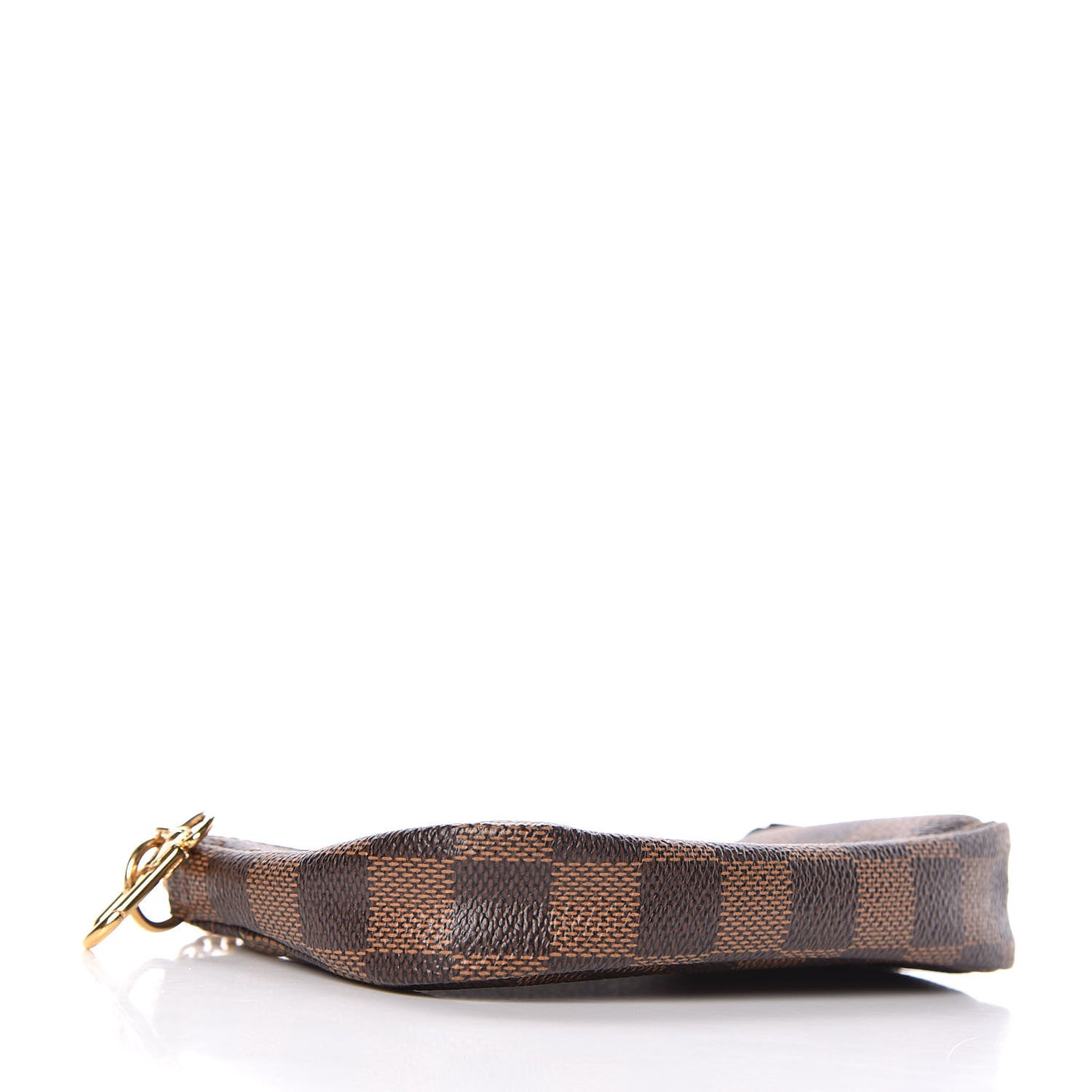 Damier Ebene Complice Trunks and Bags Mini Pochette Accessories Red