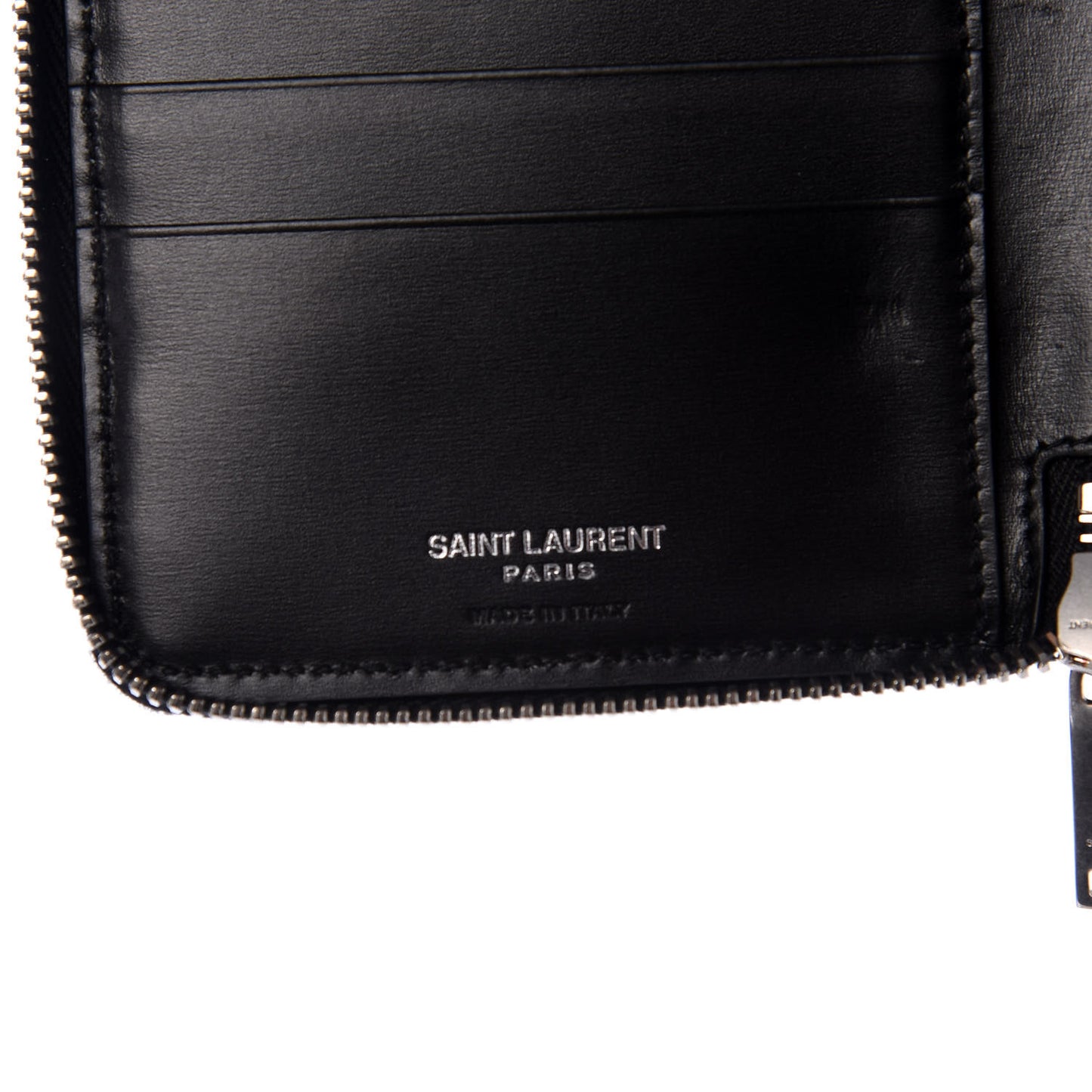 Ultra Calfskin Monogram Mens Zip Around Continental Wallet Black
