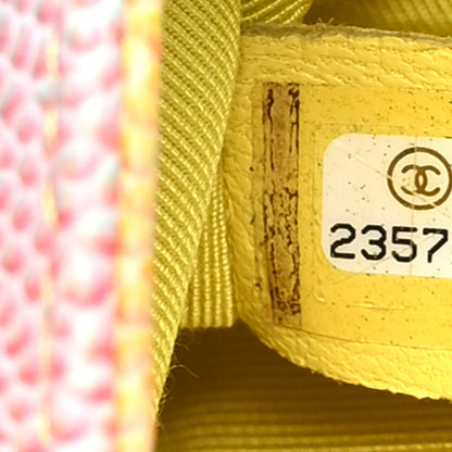 Chanel Caviar Quilted Mini Cuba Rainbow Boy Flap  Pink Multicolor 6 of 10