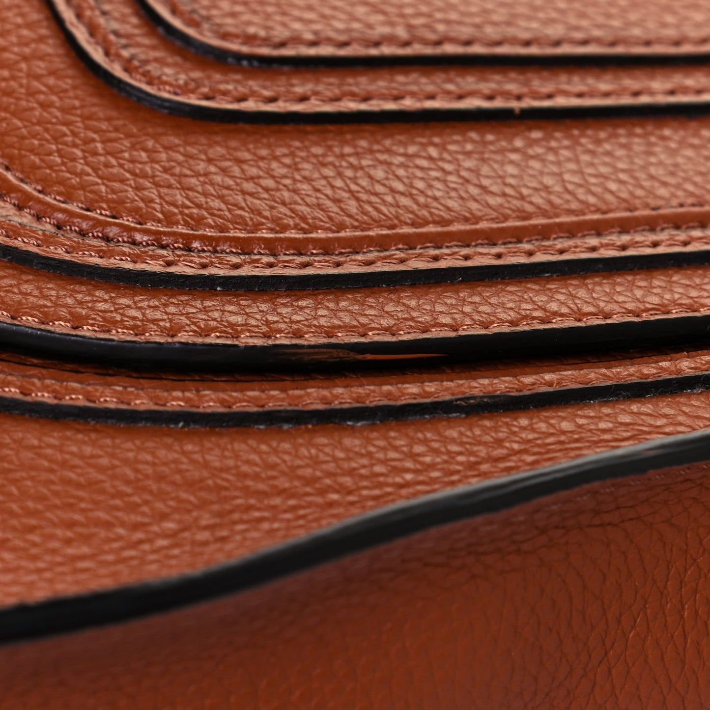 Calfskin Small Marcie Satchel Tan